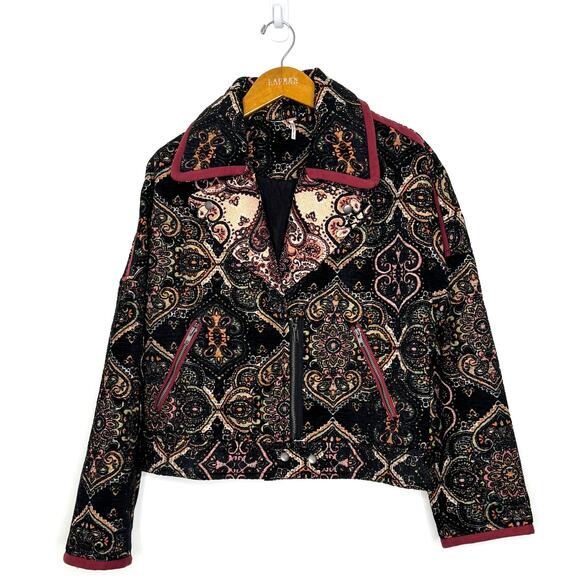 Free People Labyrinth Moto Jacket - Picture 1 of 12